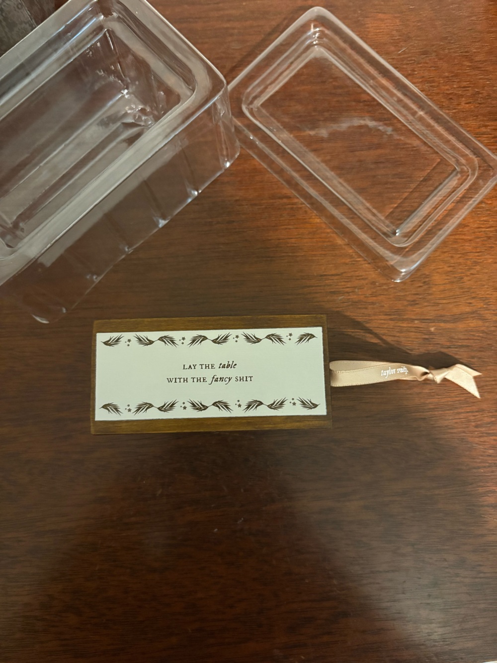 Official Taylor Swift Tolerate It ornament.